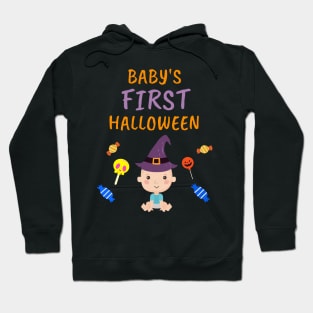 Baby's First Halloween Pregnancy Announcement Hoodie